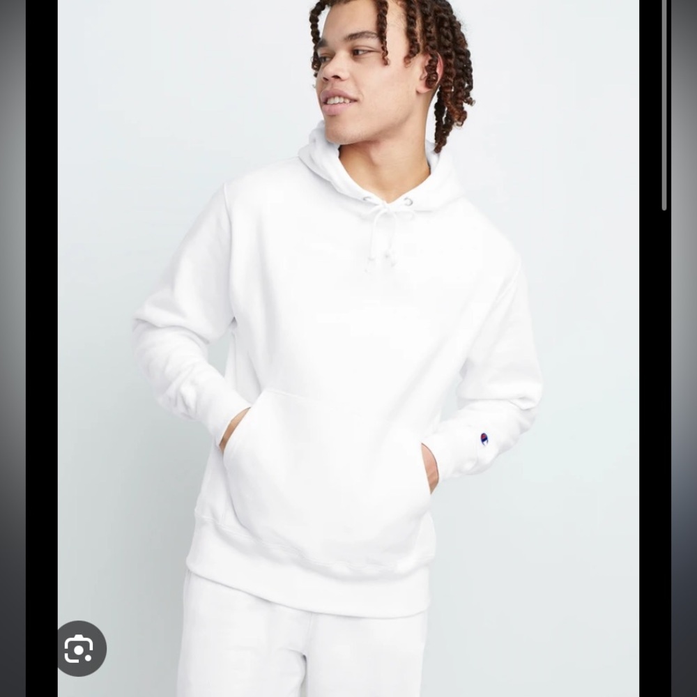 Champion white sweatshirt